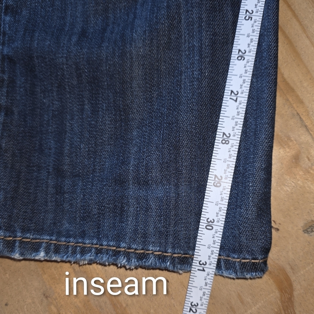 Silver Jeans Womens Blue Denim Straight Leg Jeans (JEA34) - Picture 9 of 12